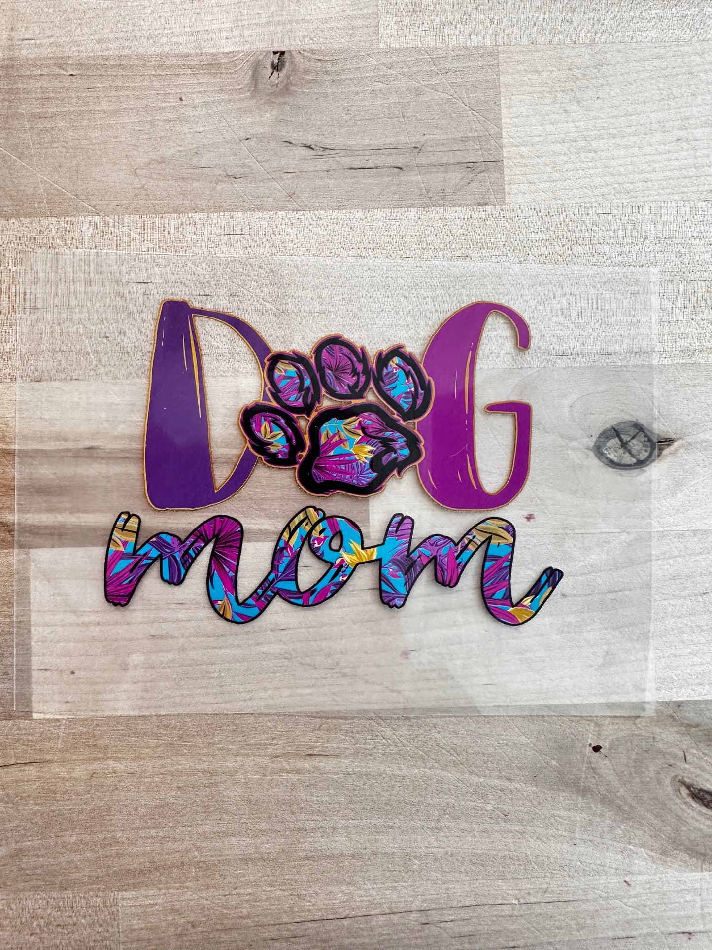 Dog Mom size / DTF TRANSFERPRINT TO ORDER