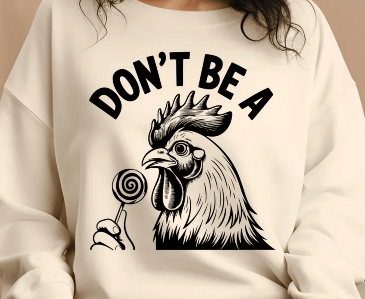 TRANSFER TUESDAY SHIPS FEB 18TH DON'T BE A ROASTER SINGLE COLOR BLACK Screen Print transfers size ADULT 10X12 - Do it yourself Transfers