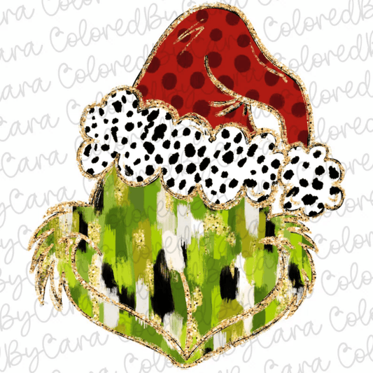 Mean one Coquette glitter brushstroke DTF size ADULT DTF TRANSFER PRINT TO ORDER - Do it yourself Transfers