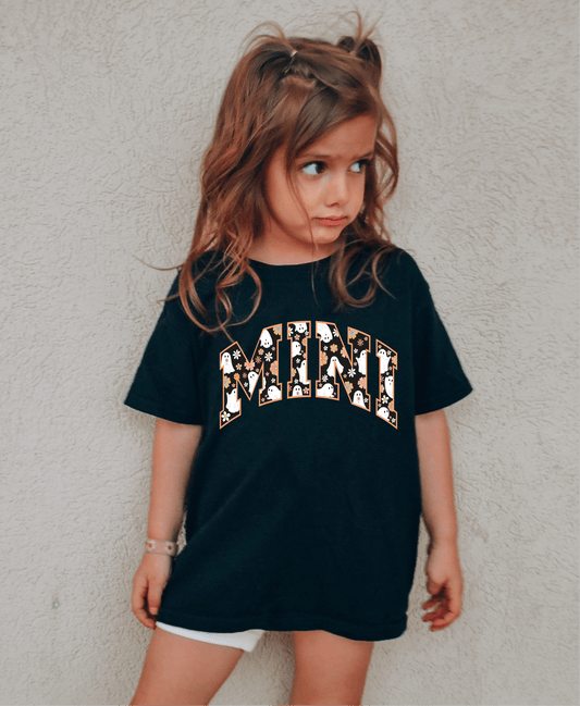 MINI Halloween ghost flowers KIDS 5x8 DTF TRANSFERPRINT TO ORDER - Do it yourself Transfers