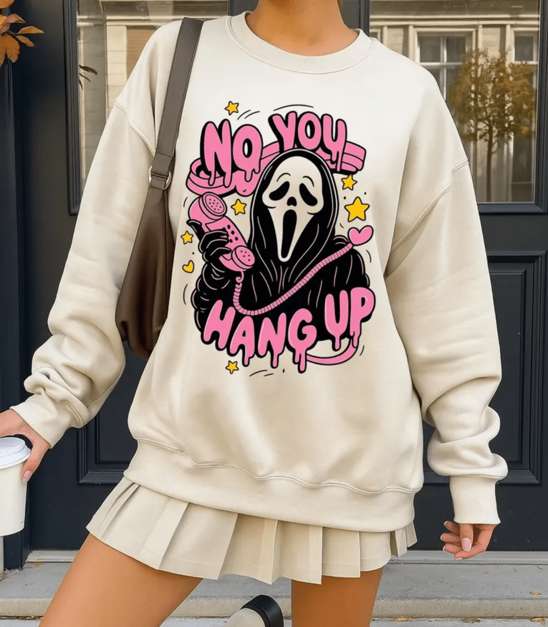 RTS NO YOU HANG UP SCREAM DTF DIRECT TO FILM transfers ADULT 10X12 - Do it yourself Transfers