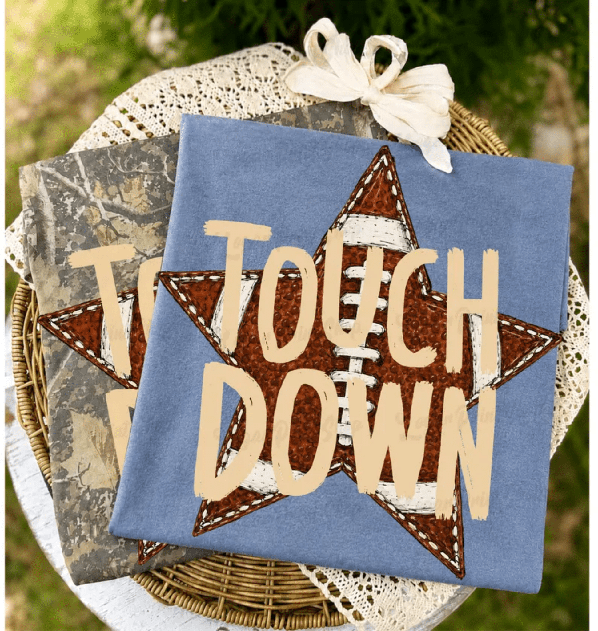 RTS TOUCH DOWN FOOTBALL DTF DIRECT TO FILM transfers ADULT 10X11.5 - Do it yourself Transfers