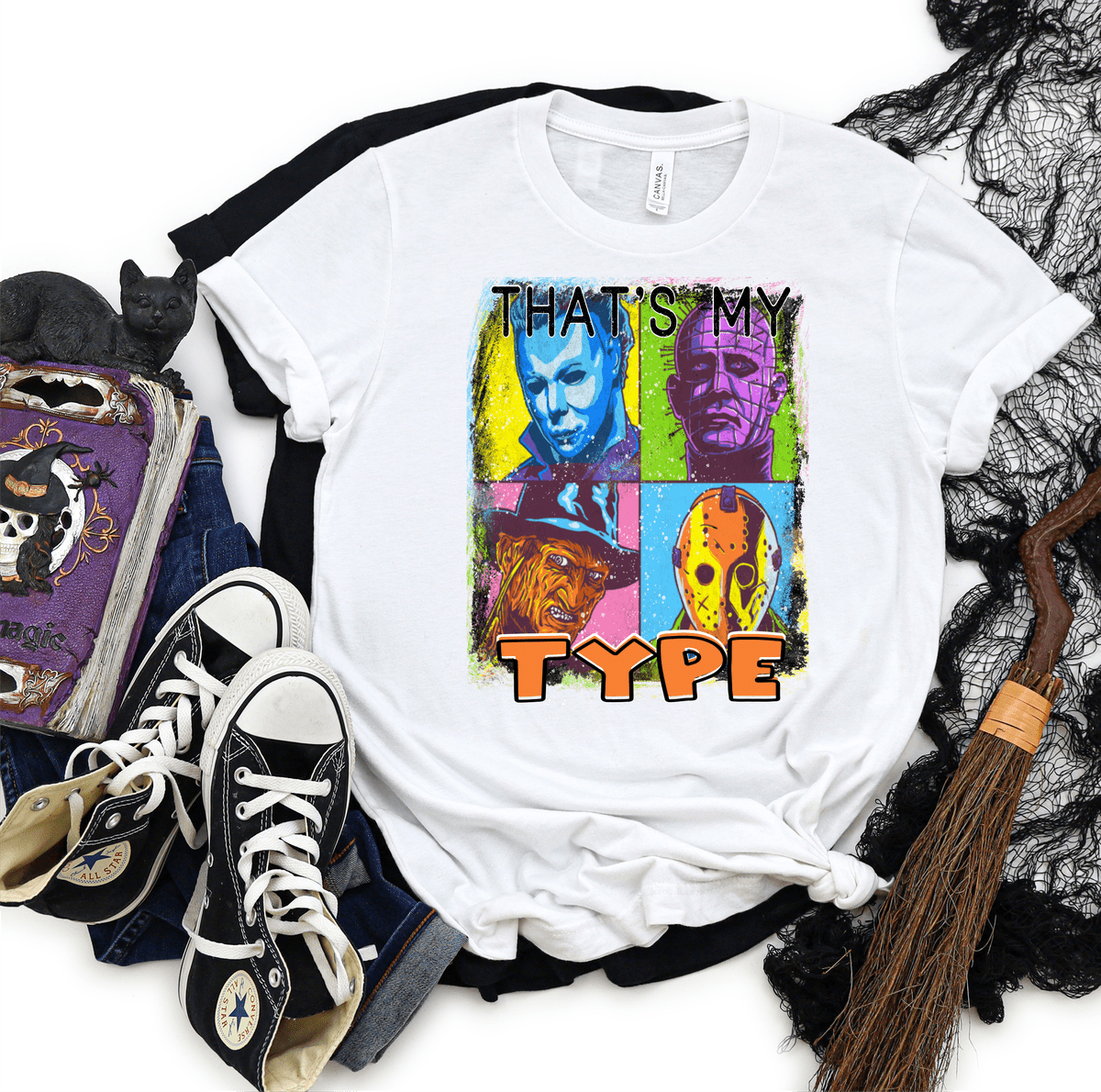 That's my type Halloween Adult size DTF TRANSFERPRINT TO ORDER - Do it yourself Transfers