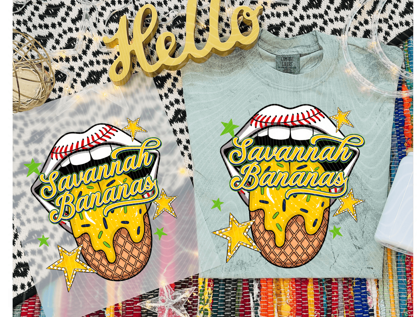 TRANSFER TUESDAY JUNE 17TH ASTROS TONGUE SPRINKLE DTF DIRECT TO FILM transfers ADULT 9X12 - Do it yourself Transfers