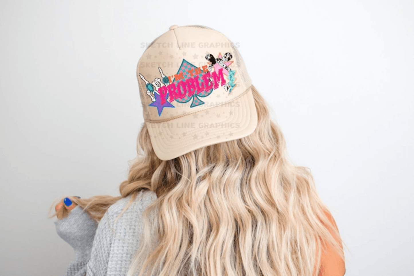 TRANSFER TUESDAY MAY 20TH I'M THE PROBLEM DTF DIRECT TO FILM transfers HAT - Do it yourself Transfers