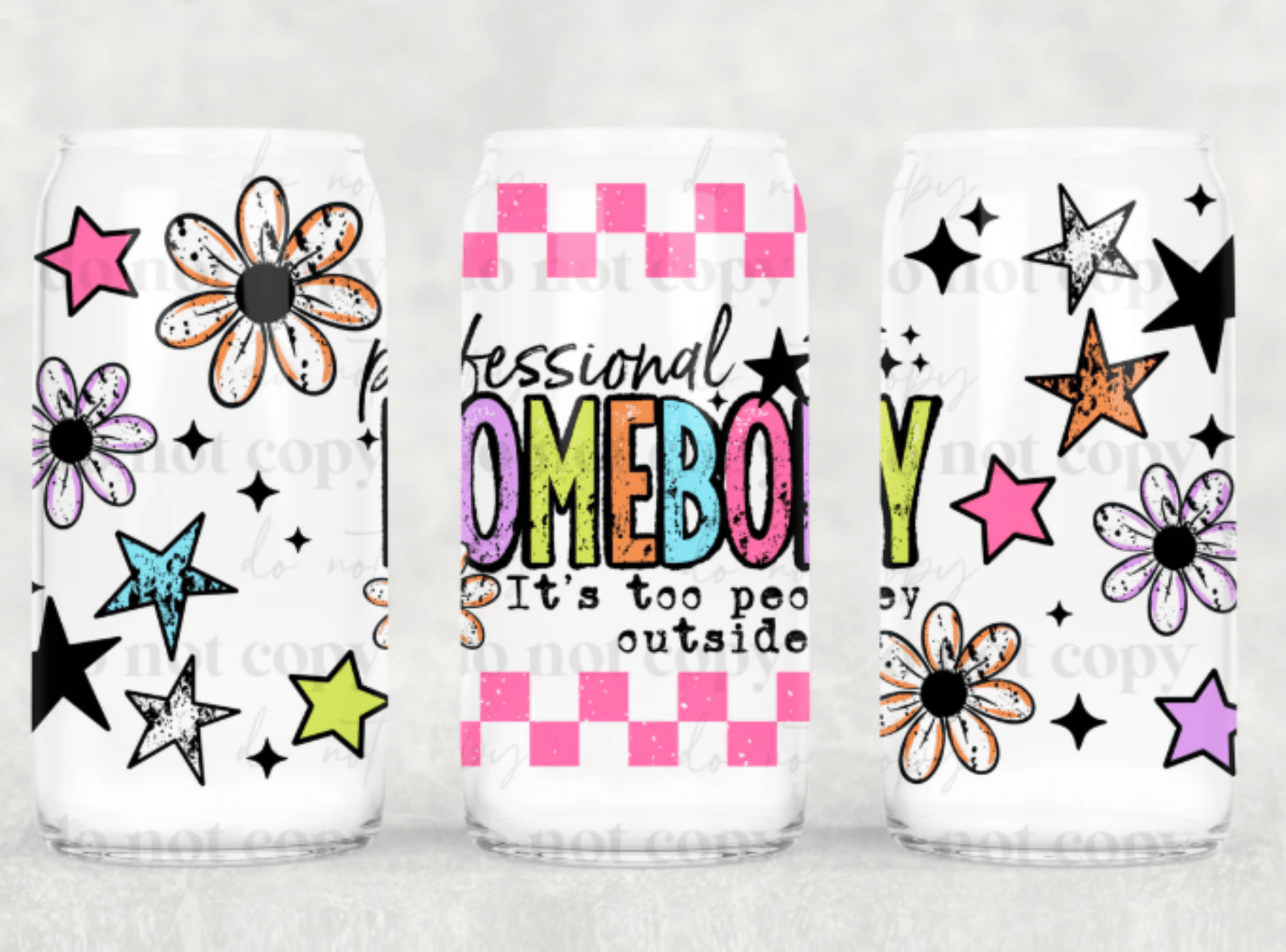 TRANSFER TUESDAY PROFESSIONAL HOMEBODY CUP WRAP UV DTF 16OZ - Do it yourself Transfers