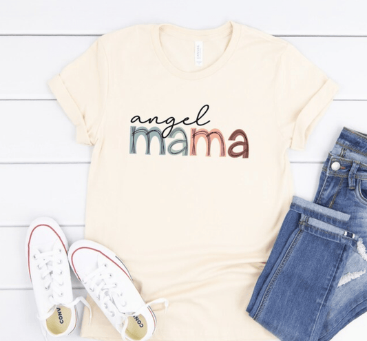 TRANSFER TUESDAY SHIPS FEB 18TH ANGEL MAMA DTF DIRECT TO FILM transfers size ADULT 7X12 - Do it yourself Transfers