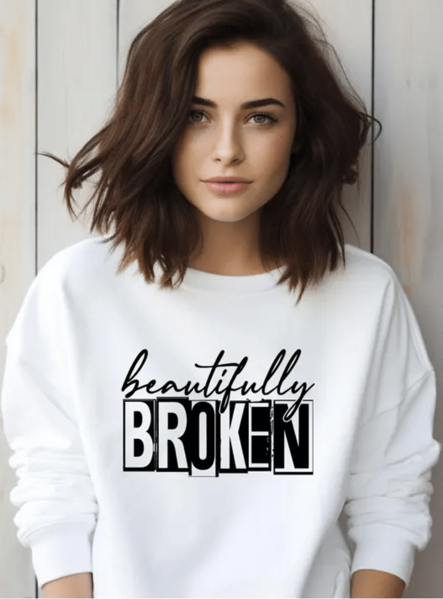 TRANSFER TUESDAY SHIPS MAR 5TH BEAUTIFUL BROKEN SINGLE COLOR BLACK CLEAR FILM Screen Print transfers size ADULT 9X12.5 - Do it yourself Transfers