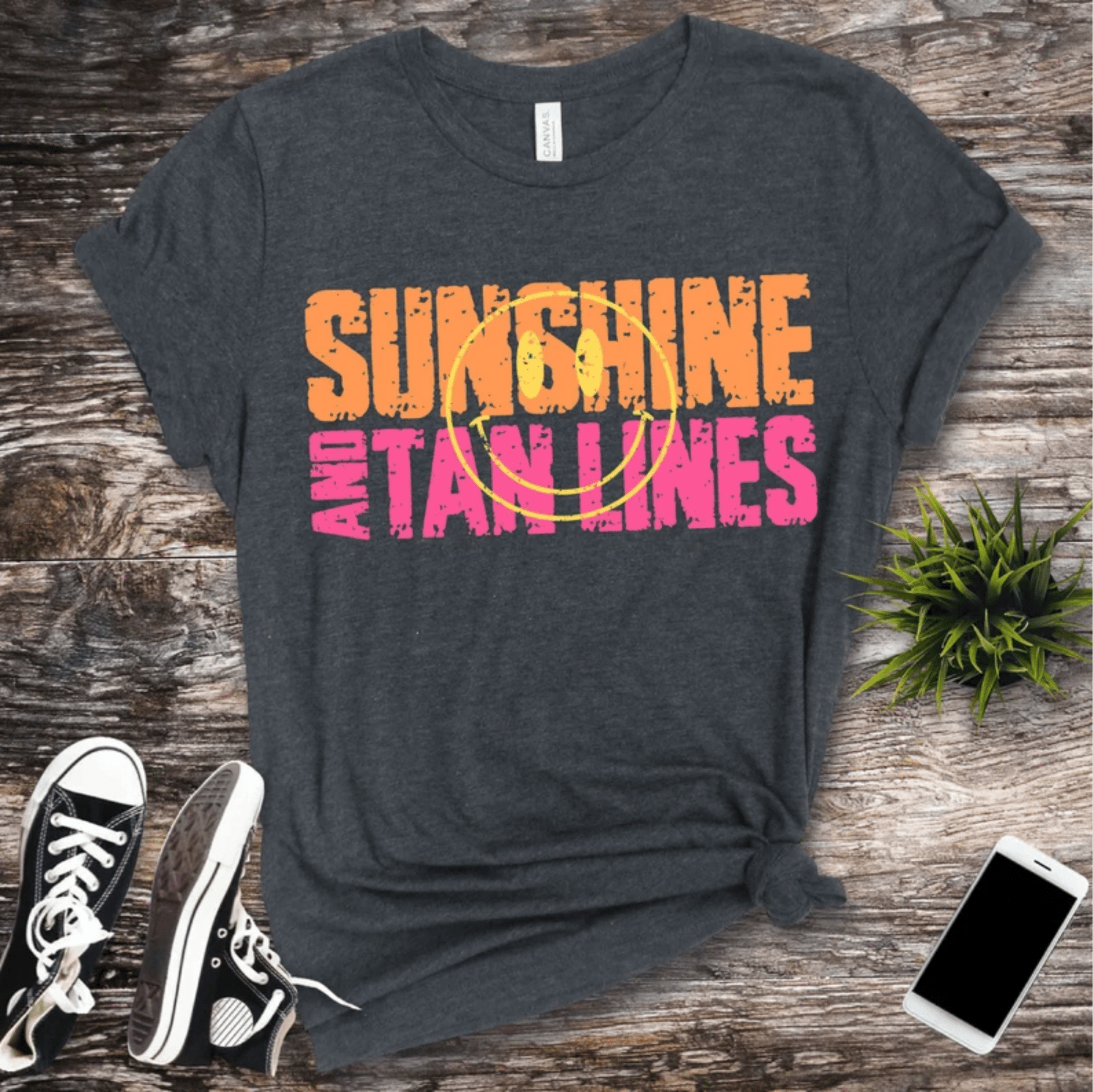 TRANSFER TUESDAY SUNSHINE AND TAN LINES SUMMER DTF DIRECT TO FILM transfers ADULT 8X12 - Do it yourself Transfers