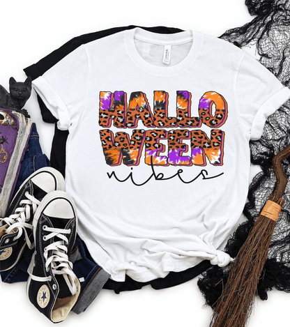 Halloween Vibes leopard orange adult size DTF TRANSFER PRINT TO ORDER 27 - Do it yourself Transfers